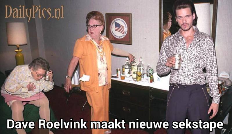 Dave Roelvink maakt nieuwe sekstape
